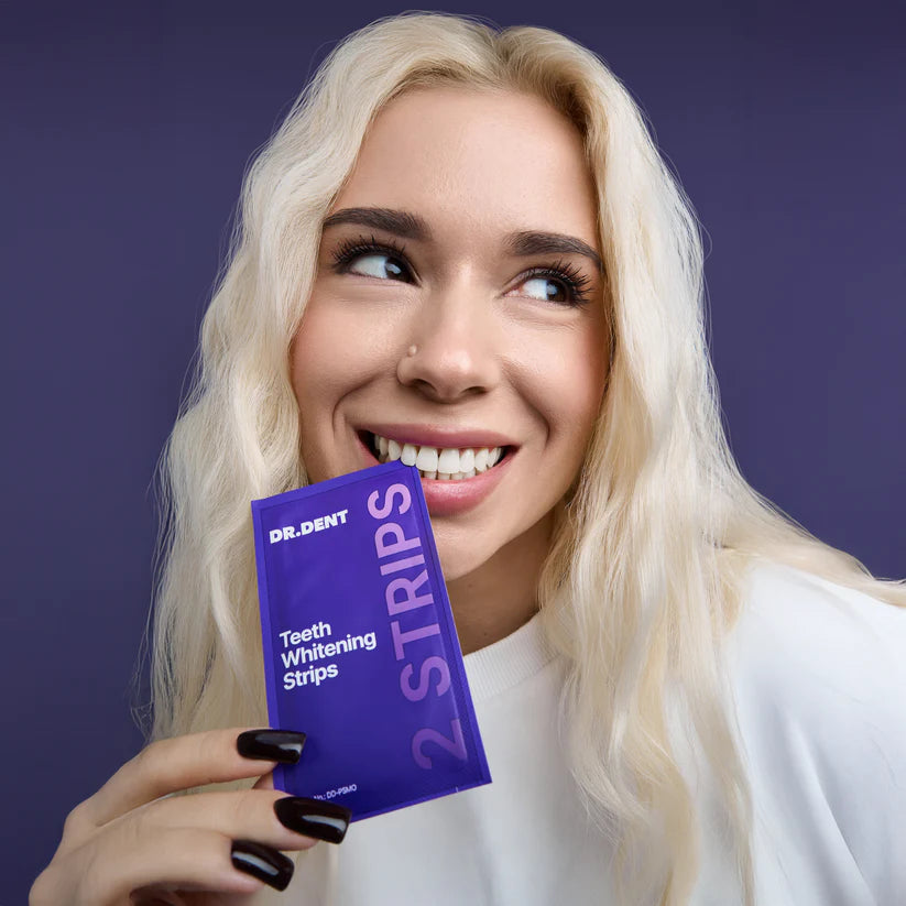 Dr. Dent Smile Purple Teeth Whitening Strips