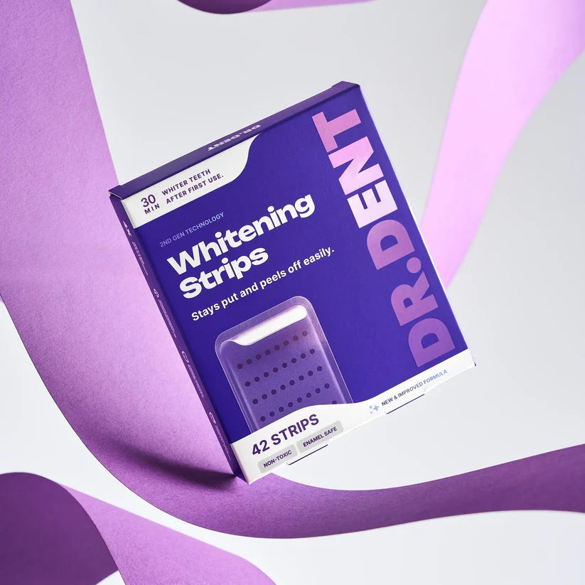 Dr. Dent Smile Purple Teeth Whitening Strips