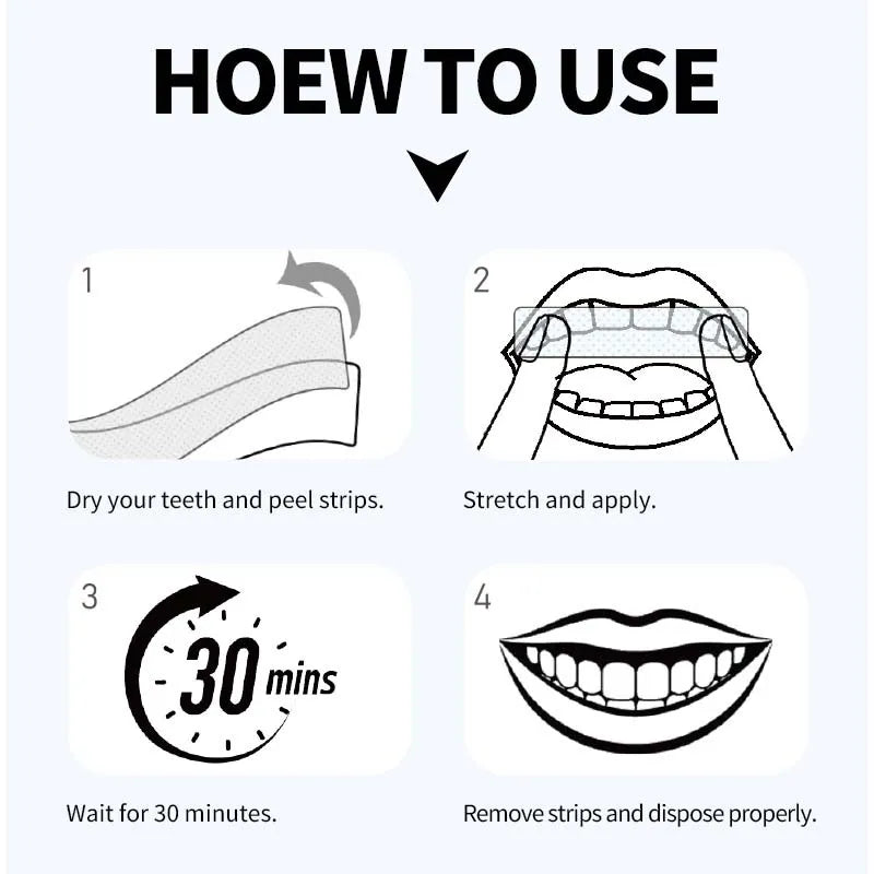 Dr. Dent Smile Purple Teeth Whitening Strips